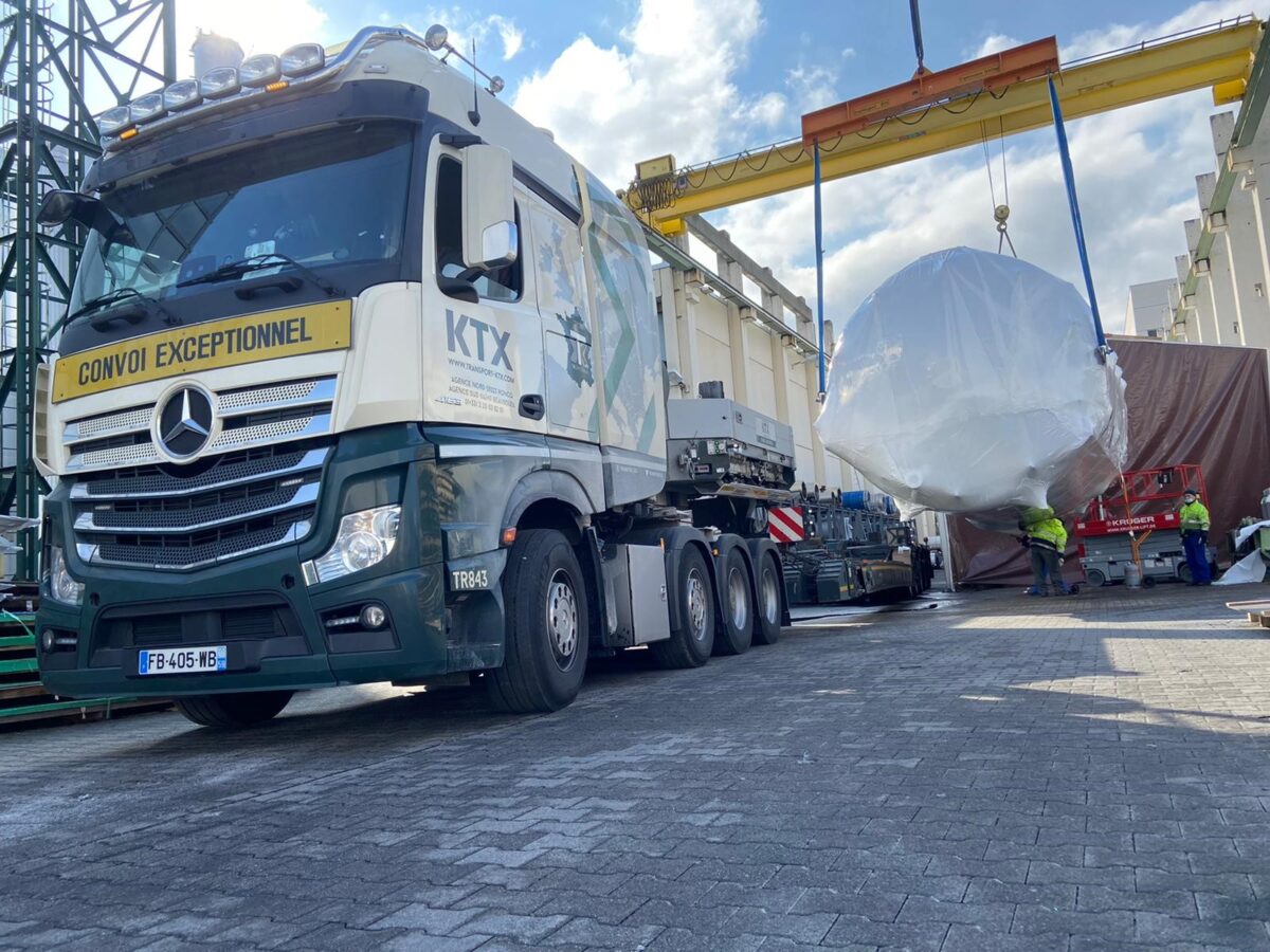 colis avec pieds de supports ktx transport